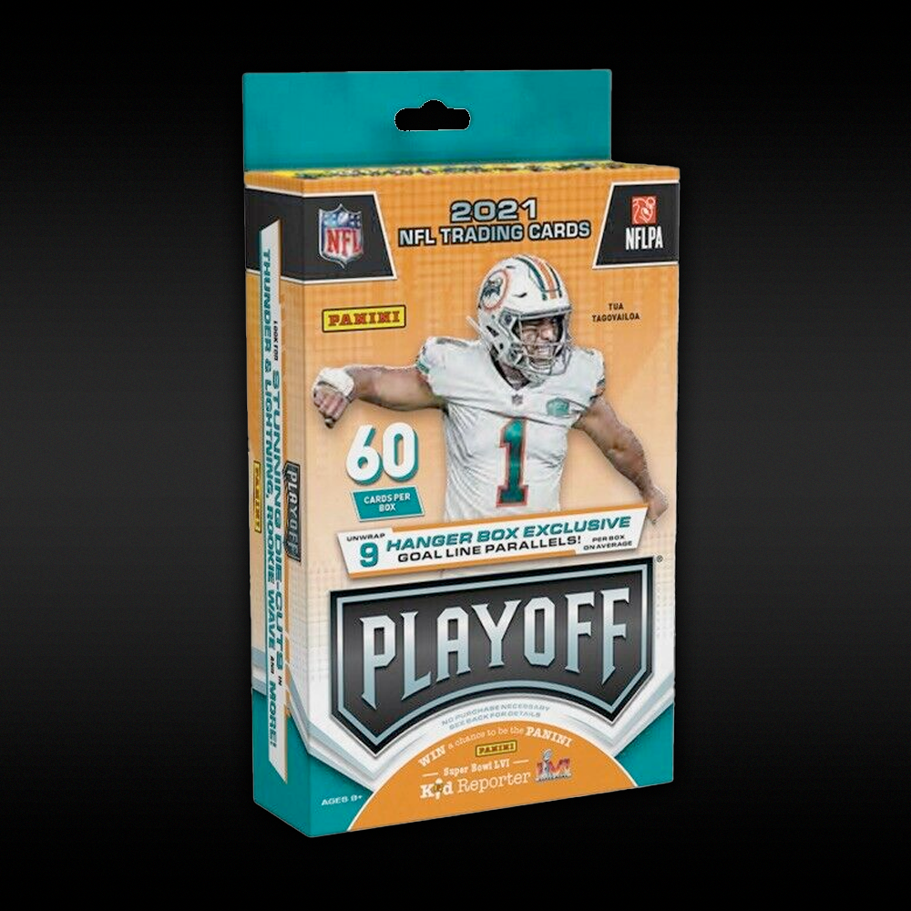 : 2021 Panini Playoff NFL Football Hanger Box (60 Cards